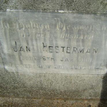 HESTERMAN Jan 1881-1945