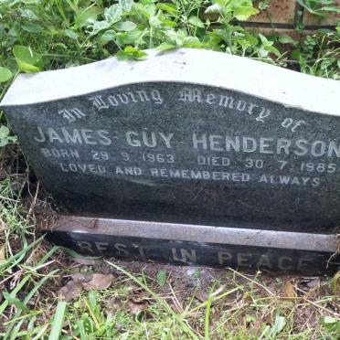 HENDERSON James Guy 1963-1985