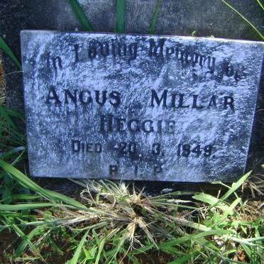 HEGGIE Angus Millar -1949