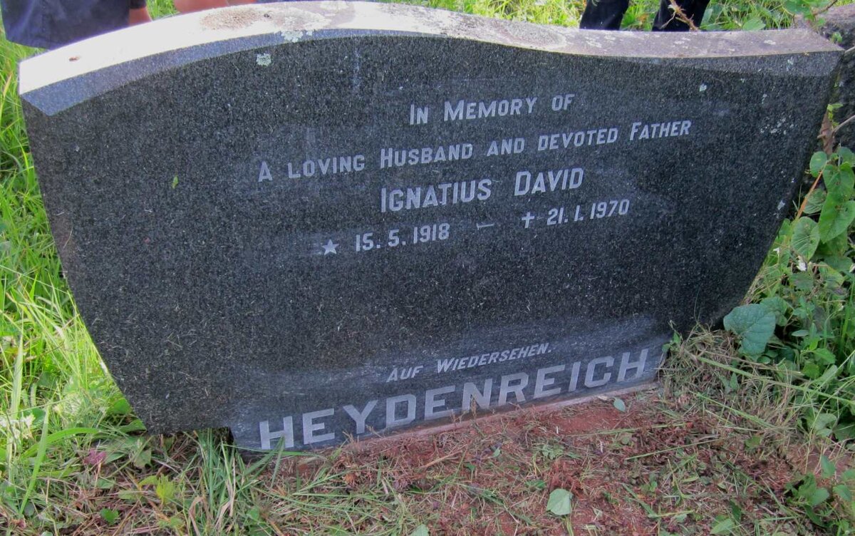 HEYDENREICH Ignatius David 1918-1970