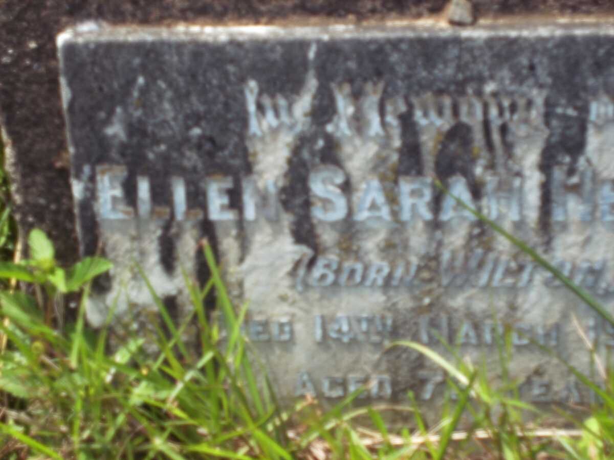 HERMAN Ellen Sarah nee WILTON -1925