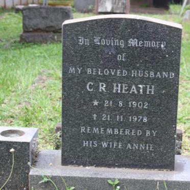 HEATH C.R. 1902-1978