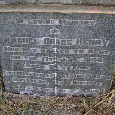 HENRY Rachel Grace -1946