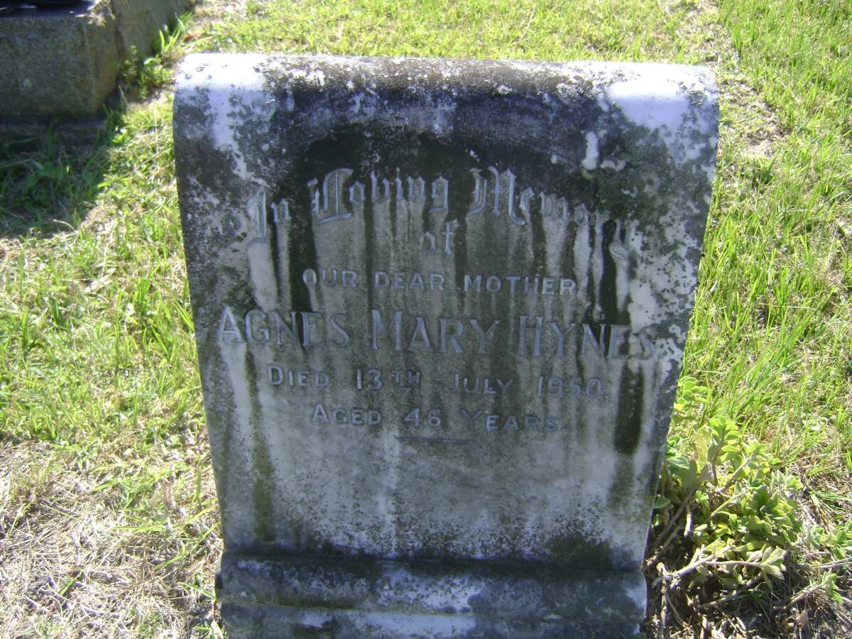 HYNES Agnes Mary -1950