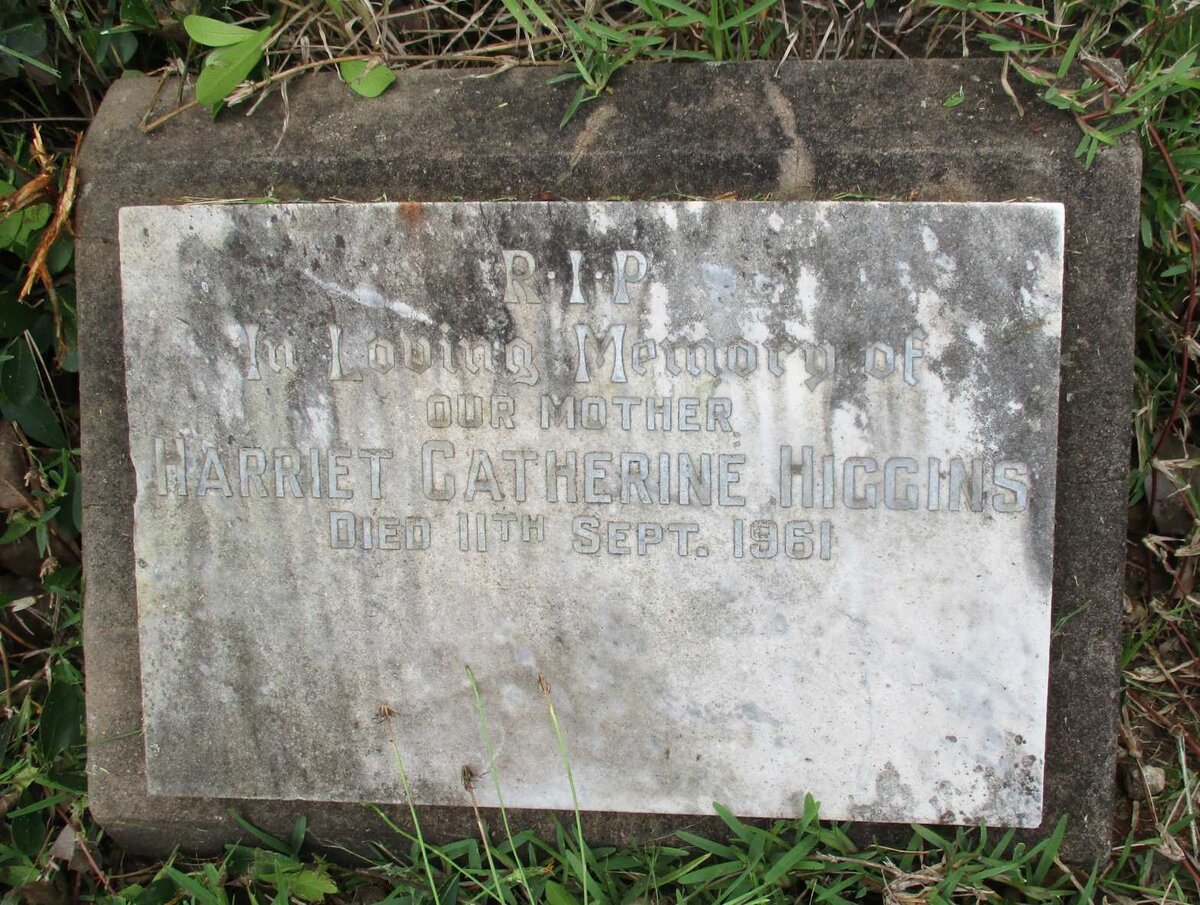 HIGGINS Harriet Catherine -1961