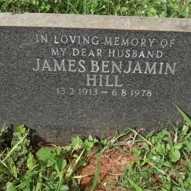 HILL James Benjamin 1913-1978