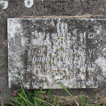 HILLARY Sydney -1926