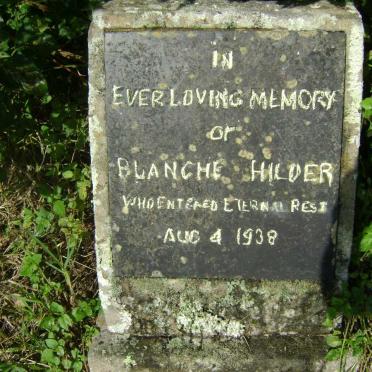 HILDER Blanche -1938