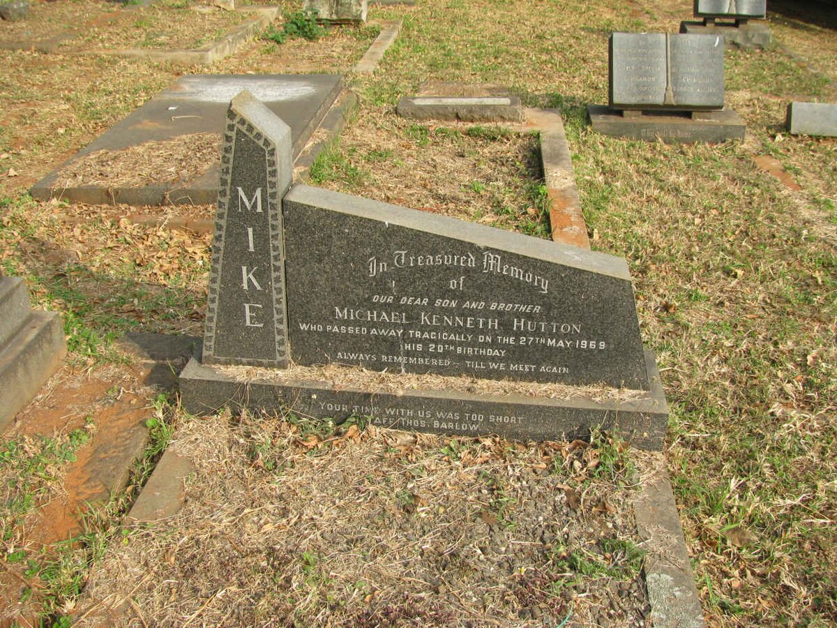 HUTTON Michael Kenneth -1969