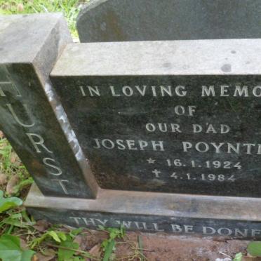 HURST Joseph Poynting 1924-1984