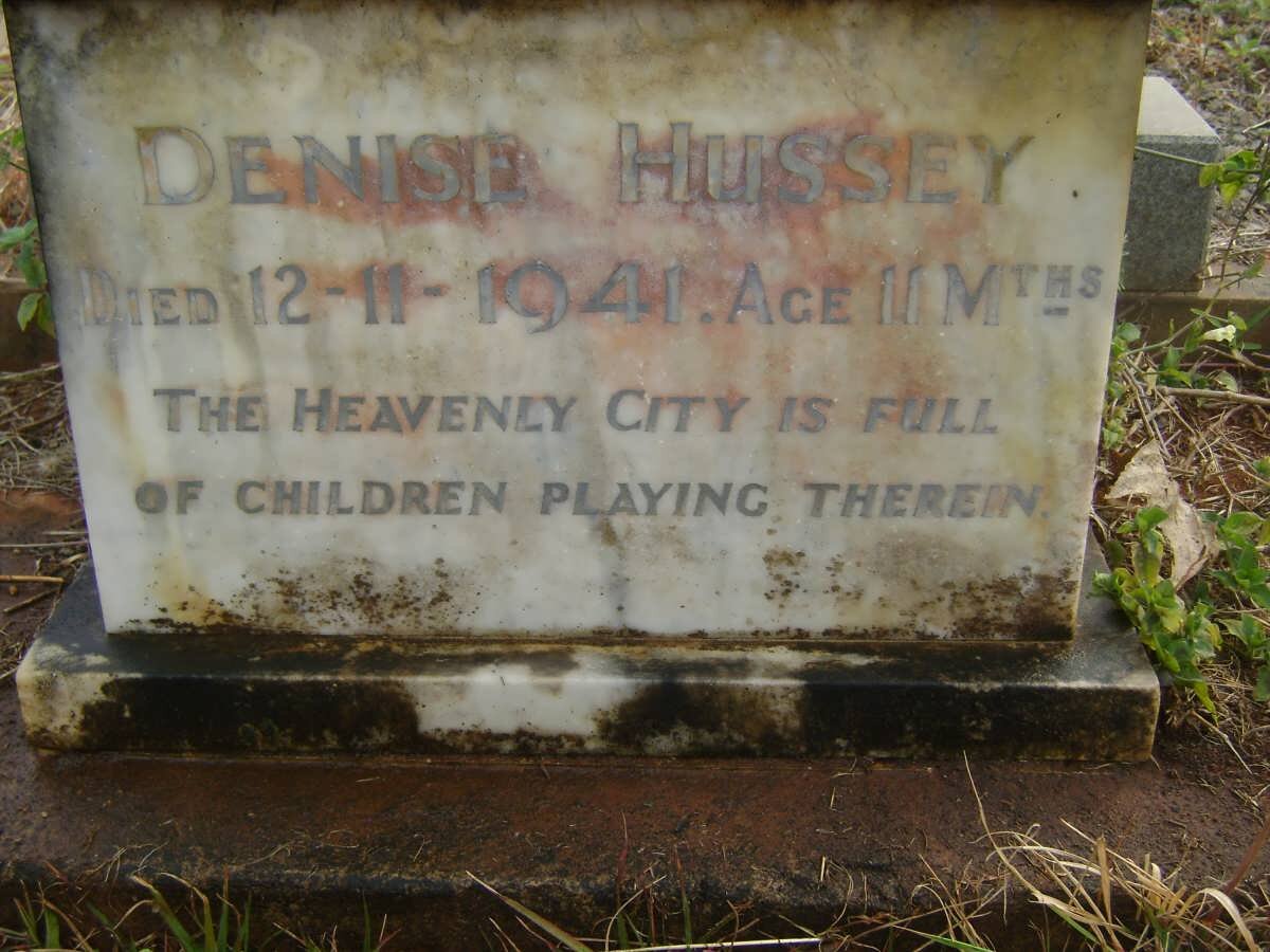 HUSSEY Denise -1941