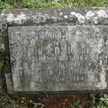 HUGHES Harry D. -1962 :: HUGHES Martha C. -1964