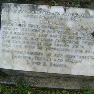 HUNTINGTON Thelma Constance nee DAVIES -1948