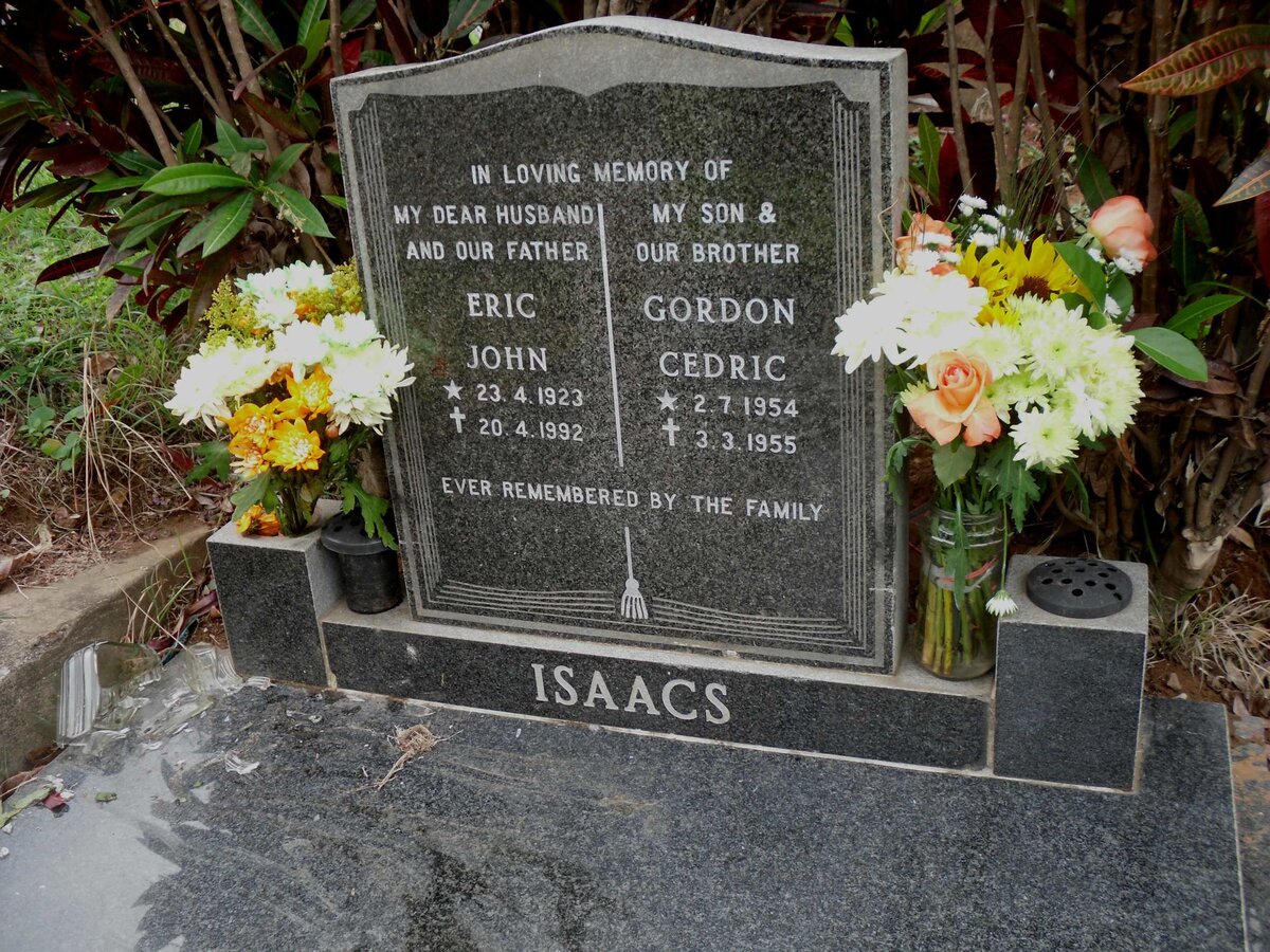 ISAACS Eric John 1923-1992 :: ISAACS Gordon Cedric 1954-1955