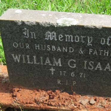 ISAAC William G. -1971