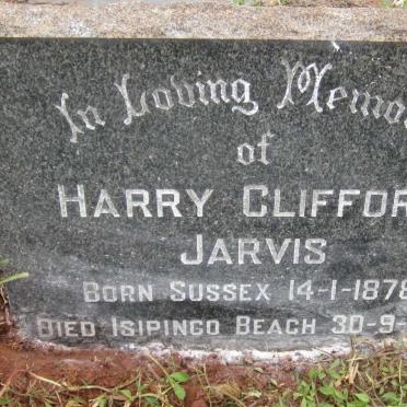 JARVIS Harry Clifford 1878-1961