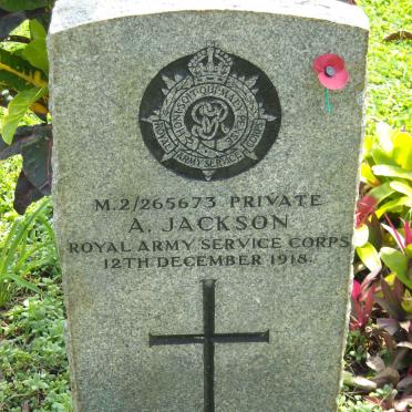 JACKSON A. -1918