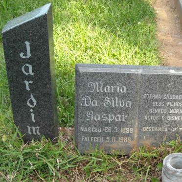JARDIM Maria Da Silva Gaspar 1899-1988