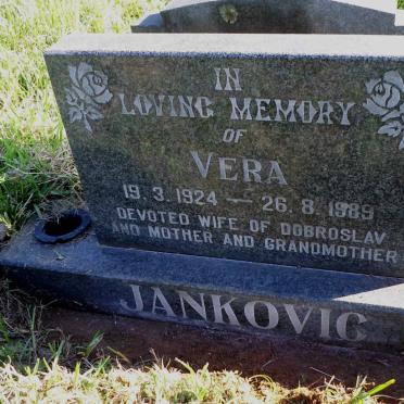 JANKOVIC Vera 1924-1989