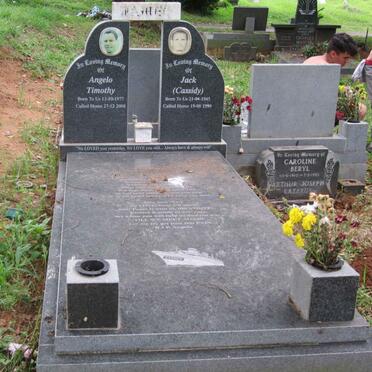 JAMES John Muir 1945-1999 :: JAMES Angelo Timothy 1977-2008