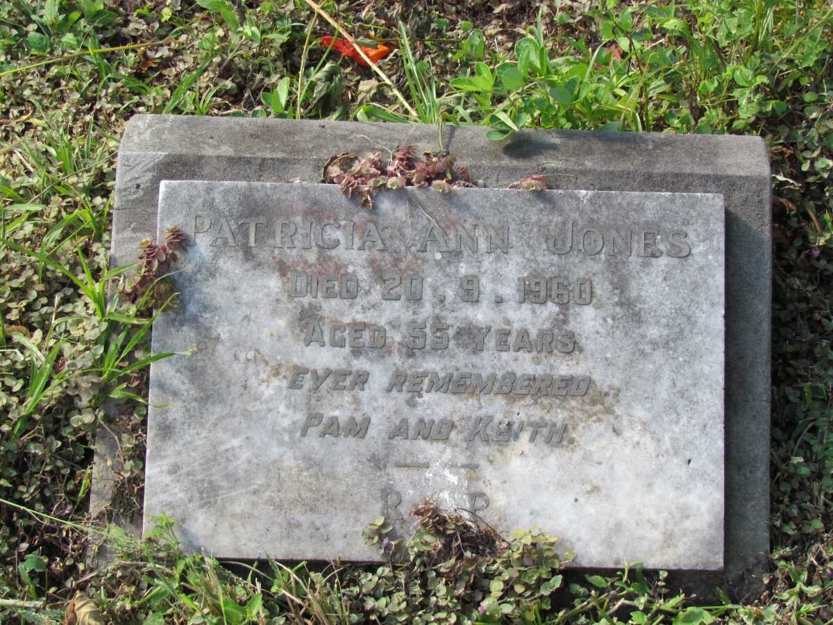 JONES Patricia Ann -1960