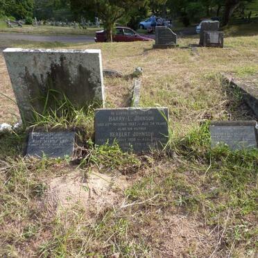 JOHNSON Herbert -1939 :: JOHNSON Harry L. 1937 :: JOHNSON Percy E. -1961 :: JOHNSON Edith Mary -1961