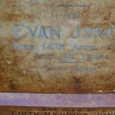 JONES Evan -1950