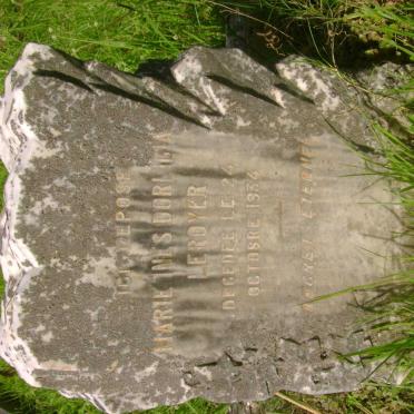 LEROYER Marie Ines Dorlicia -1934