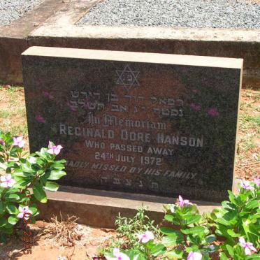 HANSON Reginald Dore -1972