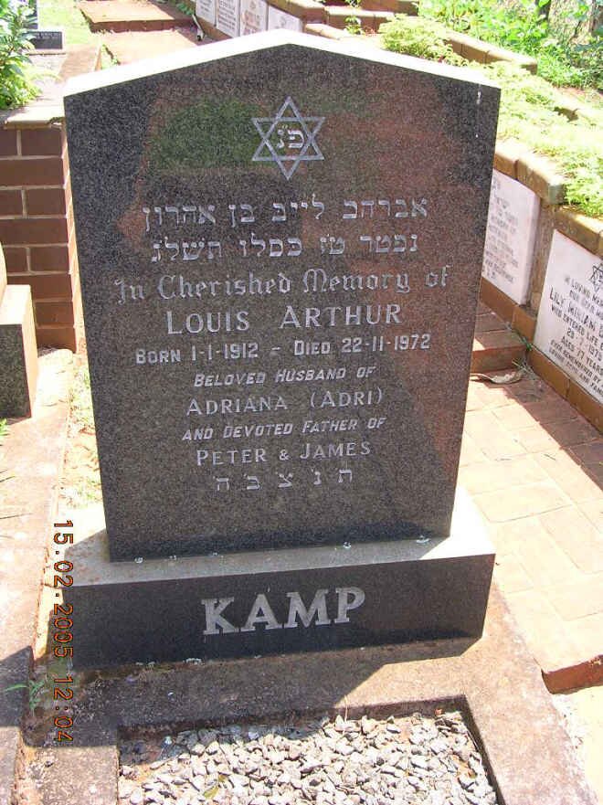 KAMP Louis Arthur 1912-1972