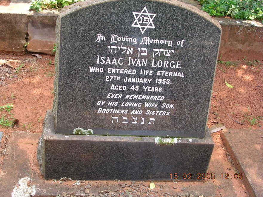 LORGE Isaac Ivan -1953