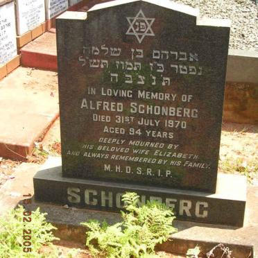 SCHONBERG Alfred -1970