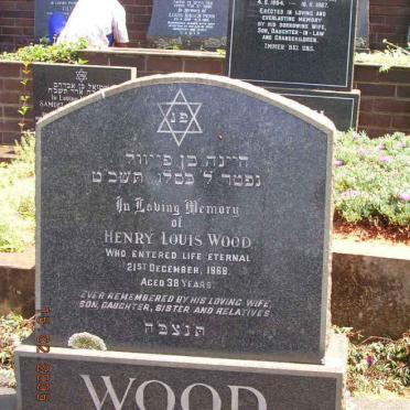 WOOD Henry Louis -1968