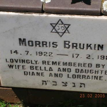 BRUKIN Morris 1922-1989