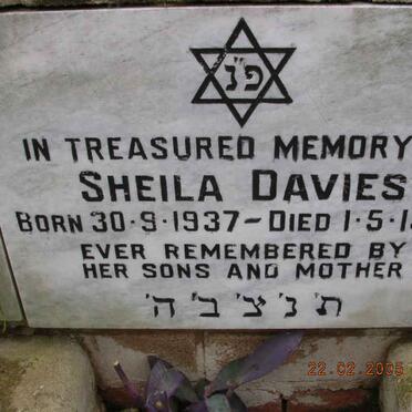 DAVIES Sheila 1937-1983
