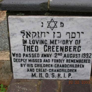 GREENBERG Theo -1992