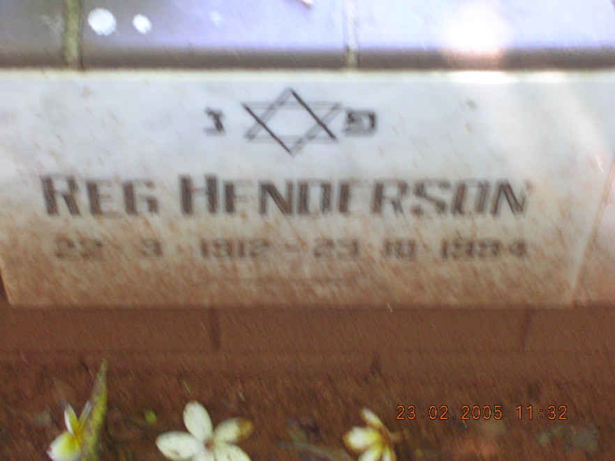 HENDERSON Reg 1912-1994?