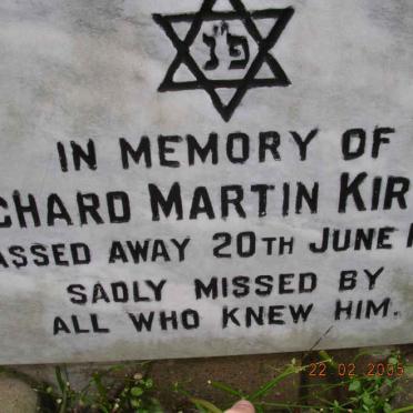 KIRSCH Richard Martin -1982