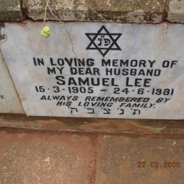 LEE Samuel 1905-1981