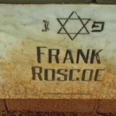 ROSCOE Frank