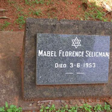 SELIGMAN Mabel Florence -1953