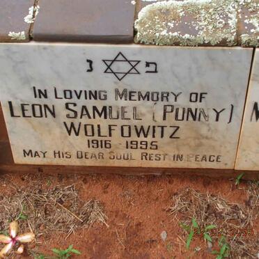 WOLFOWITZ Leon Samuel 1916-1996