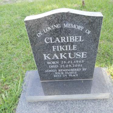 KAKUSE Claribel Fikile 1965-2001