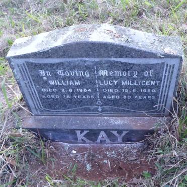 KAY William -1964 &amp; Lucy Millicent -1980