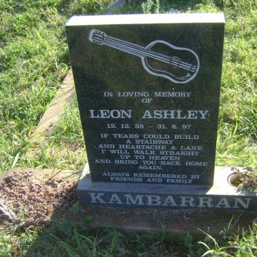 KAMBARRAN Leon Ashley 1958-1997