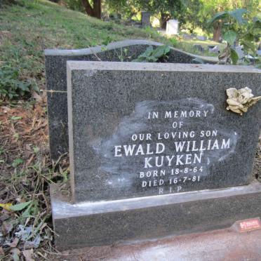 KUYKEN Ewald William 1964-1981