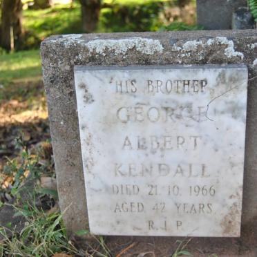 KENDALL George Albert -1966 :: KENDALL Douglas William -1943 :: COONEY Annie Norah -1986