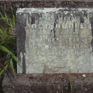 KELLY John Dudley -1925