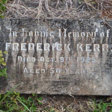 KERR Frederick -1925
