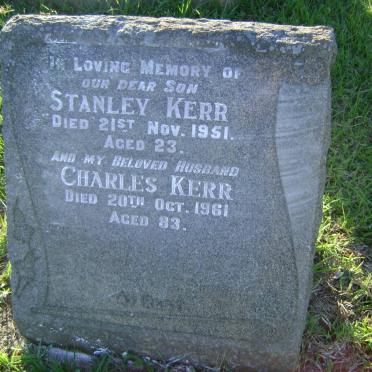 KERR Charles -1961 :: KERR Stanley -1951
